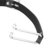 Knebel mit Schwarzem Haken von Darkness Bondage | Fesselliebe.de