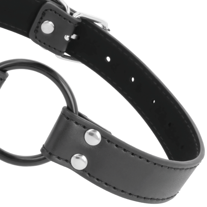 Gag mit Ringdurchmesser 3,6 cm von Darkness Bondage | Fesselliebe.de