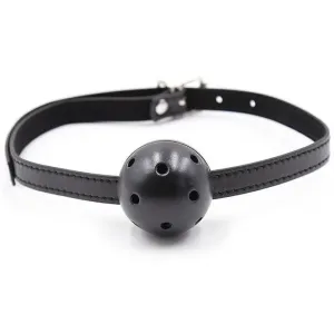 Knebel mit Ball und Öffnungen von Ohmama Fetish