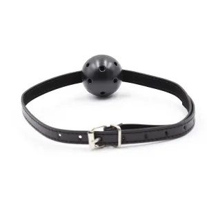 Knebel mit Ball und Öffnungen von Ohmama Fetish