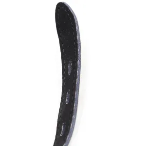 Silikon-Ballgag mit Ledergürtel (VORHÄNGESCHLOSS Inklusive) von Ohmama Fetish