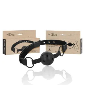 Fetish Ballknebel aus Veganem Leder von Intense Fetish | Fesselliebe.de