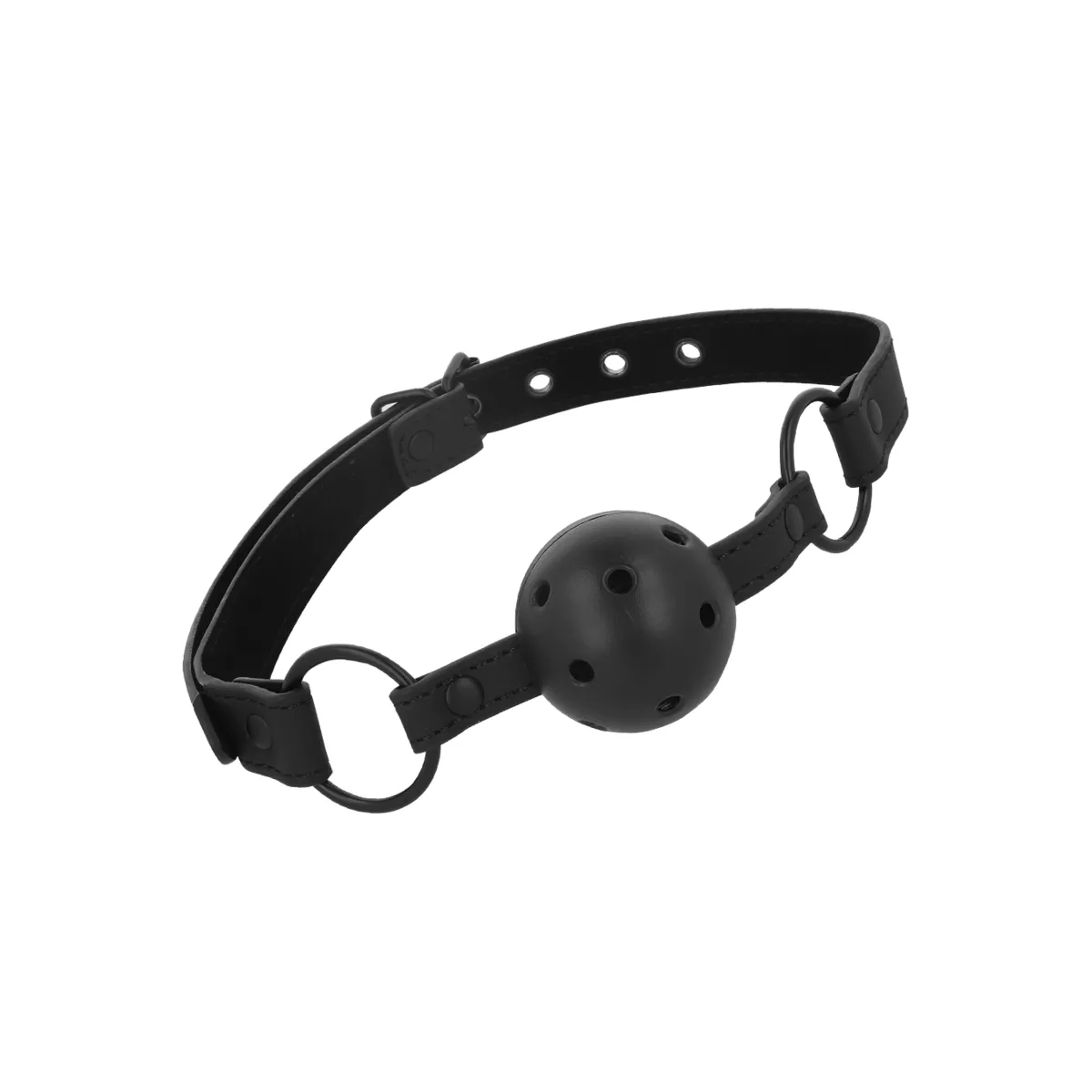 Fetish Ballknebel aus Veganem Leder von Intense Fetish | Fesselliebe.de