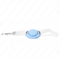 Hellblauer Schnullerform-Sprudel 5,5 X 4 cm Verstellbar 43-60 cm von Kink Collar & Gag