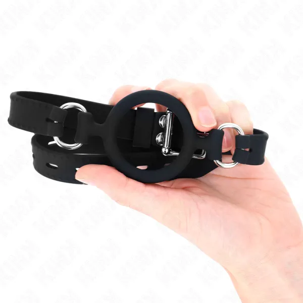 Silikon O-Ring 5 cm Knebel 56 cm von Kink Collar & Gag | Fesselliebe.de