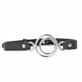 Knebel mit Mehreren O-Ringen 5 cm Schwarz 63 X 2,5 cm von Kink Collar & Gag