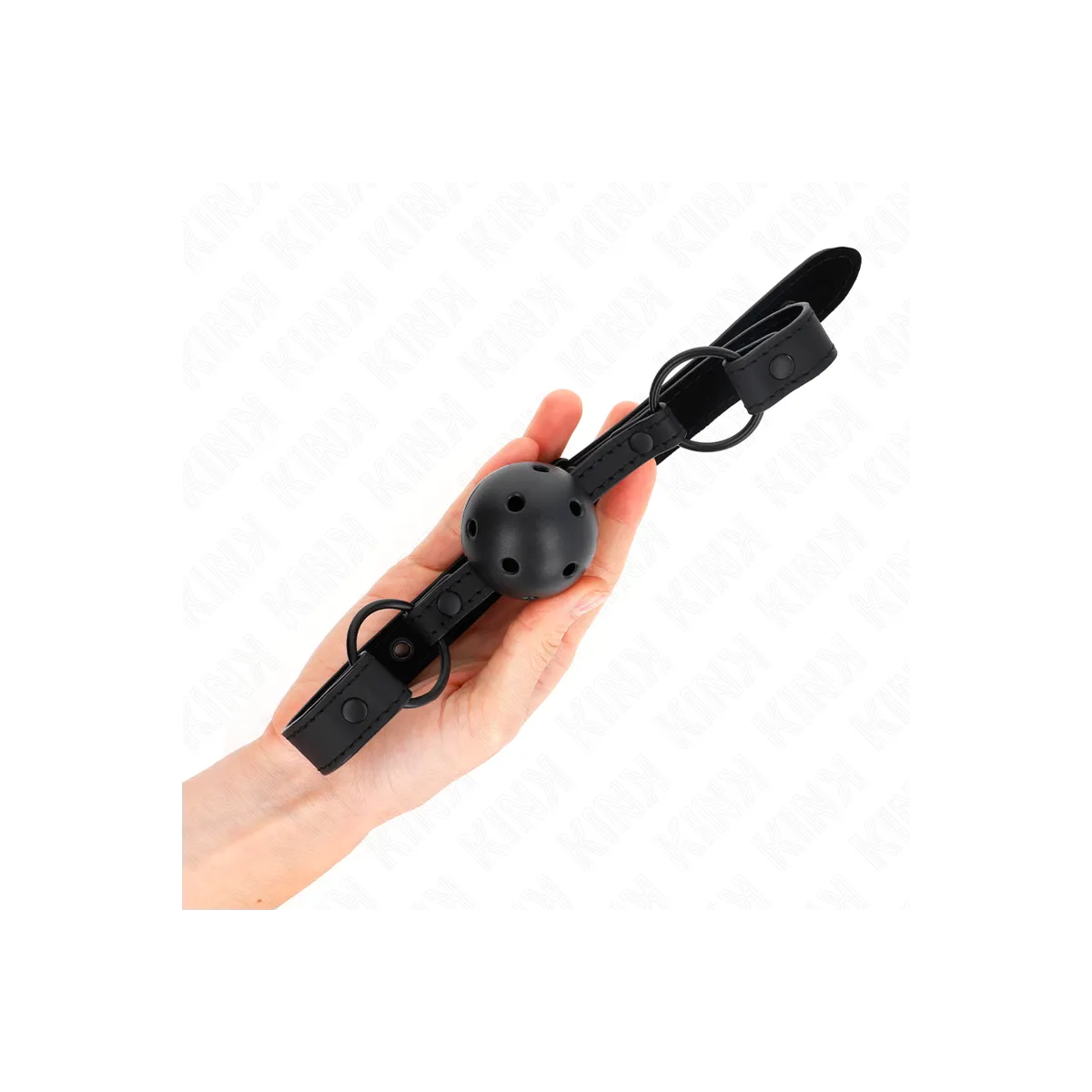 Neoprenball 4,5 cm Knebel 63,5 X 2 cm Verstellbar 41 X 59 cm von Kink Collar & Gag | Fesselliebe.de