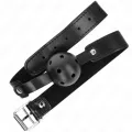 Schwarzer Atmungsaktiver Ball 4,5 cm Knebel 65 X 2,5 cm von Kink Collar & Gag