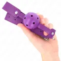 Lila Atmungsaktiver Ball 4,5 cm Mag 65 X 2,5 cm von Kink Collar & Gag
