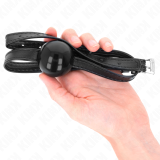 Kleiner Simplicity Riemenball 4 cm Gag 60 X 2 cm von Kink Collar & Gag | Fesselliebe.de