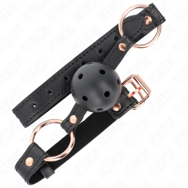 Premium Tpe Ball 4 cm Knebel 60 X 2 cm von Kink Collar & Gag | Fesselliebe.de