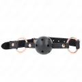 Premium Tpe Ball 4 cm Knebel 60 X 2 cm von Kink Collar & Gag