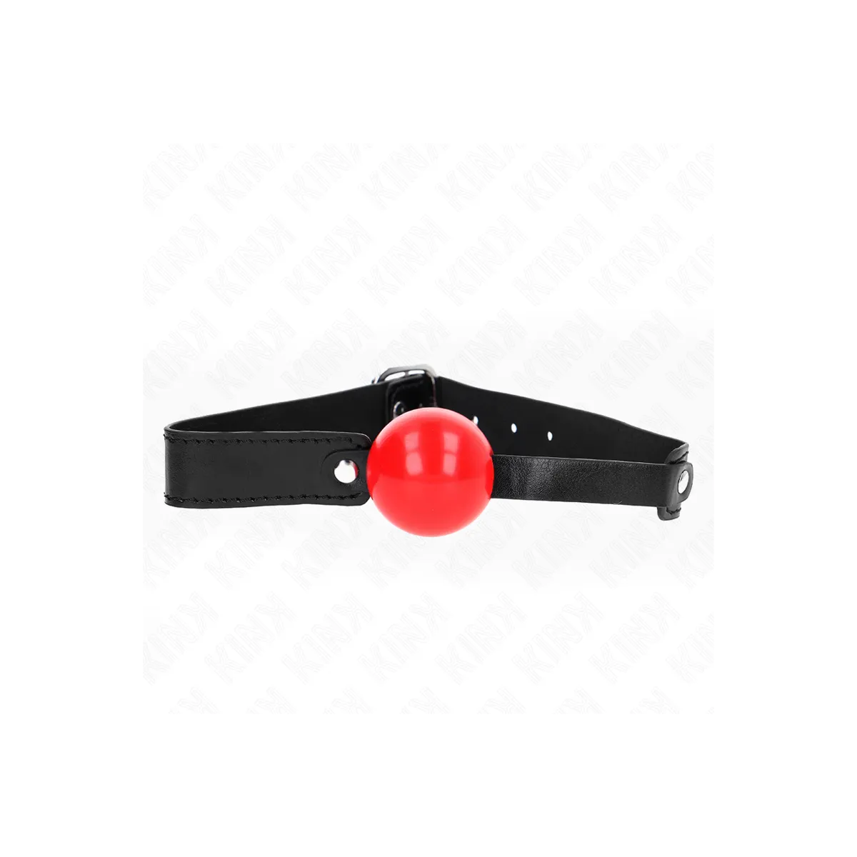Soft Tpe Ball 4 cm Gag Modell 1 66 X 2,5 cm Verstellbar 41-61 cm von Kink Collar & Gag | Fesselliebe.de