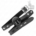 Soft Tpe Ball 4 cm Gag Modell 3 60 X 2 cm Verstellbar 37-52 cm von Kink Collar & Gag