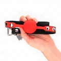 Silikonball 4 cm Knebel mit Schloss 60 X 2 cm von Kink Collar & Gag