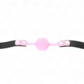 Leuchtender Silikonball 4 cm Knebel 60 X 2 cm von Kink Collar & Gag