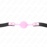 Leuchtender Silikonball 4 cm Knebel 60 X 2 cm von Kink Collar & Gag | Fesselliebe.de