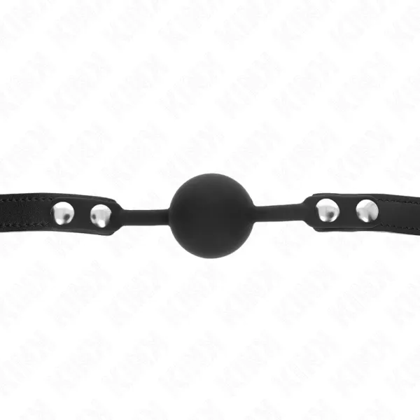 Silikonball 4 cm Gag Modell 1 60 X 2 cm von Kink Collar & Gag | Fesselliebe.de
