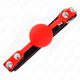 Silikonball 4 cm Gag Modell 2 60 X 2 cm von Kink Collar & Gag | Fesselliebe.de