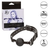 Nocturnal Ball Gag Silikon Schwarz von Calexotics | Fesselliebe.de