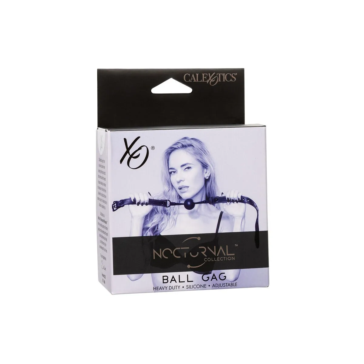 Nocturnal Ball Gag Silikon Schwarz von Calexotics | Fesselliebe.de