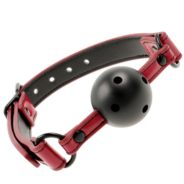 Atmungsaktiver Gag von Fetish Submissive Dark Room | Fesselliebe.de