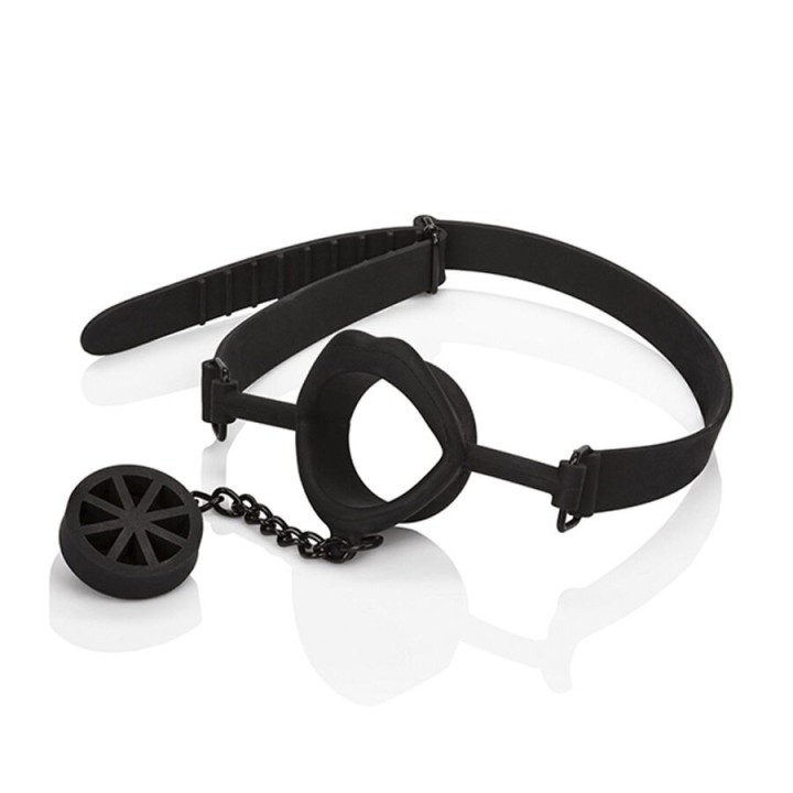 Scandal -GAG mit Schwarzem Silikon-Plug von Calexotics | Fesselliebe.de
