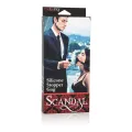 Scandal -GAG mit Schwarzem Silikon-Plug von Calexotics