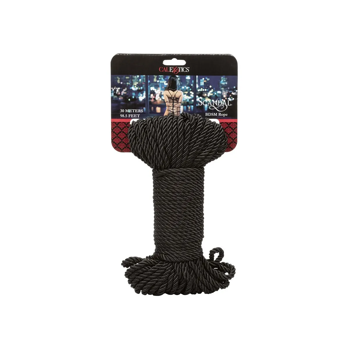 Scandal Schwarzes Bdsm-Seil 30 M von Calexotics | Fesselliebe.de