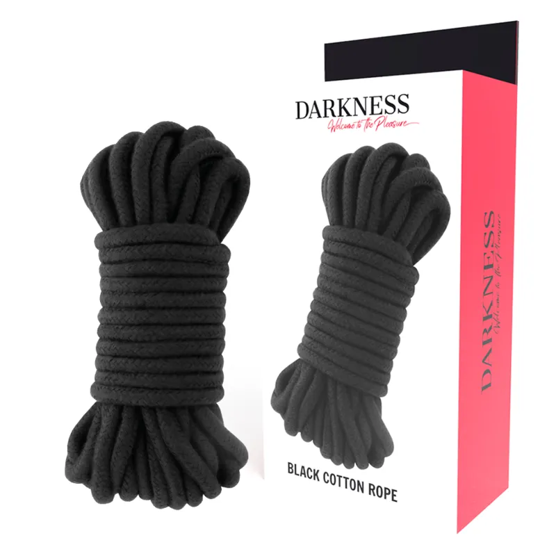 Japanisches Seil 5 M Schwarz von Darkness Bondage | Fesselliebe.de