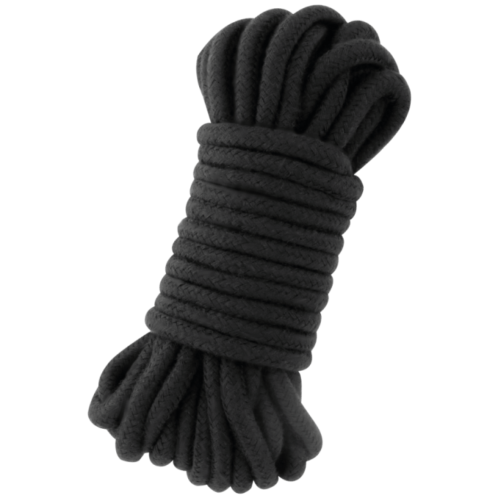 Japanisches Seil 5 M Schwarz von Darkness Bondage | Fesselliebe.de