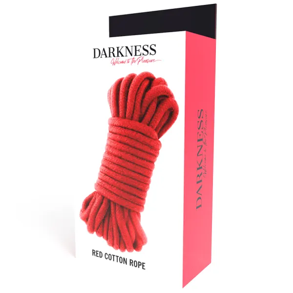 Japanisches Seil 5 M Rot von Darkness Bondage | Fesselliebe.de