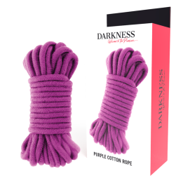 Japanisches Seil 5 M Lila von Darkness Bondage | Fesselliebe.de