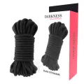Japanisches Seil 10 M Schwarz von Darkness Bondage