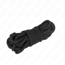 Baumwollseil 5 Meter Schwarz von Kink Rope Arts | Fesselliebe.de
