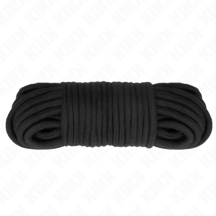 Baumwollseil 20 Meter Schwarz von Kink Rope Arts | Fesselliebe.de