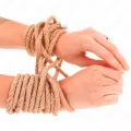 Hanfseil mit Metallkopf 10 Meter von Kink Rope Arts