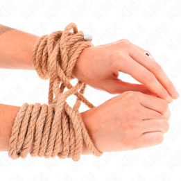 Hanfseil mit Metallkopf 20 Meter von Kink Rope Arts | Fesselliebe.de