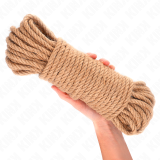Hanfseil mit Metallkopf 20 Meter von Kink Rope Arts | Fesselliebe.de