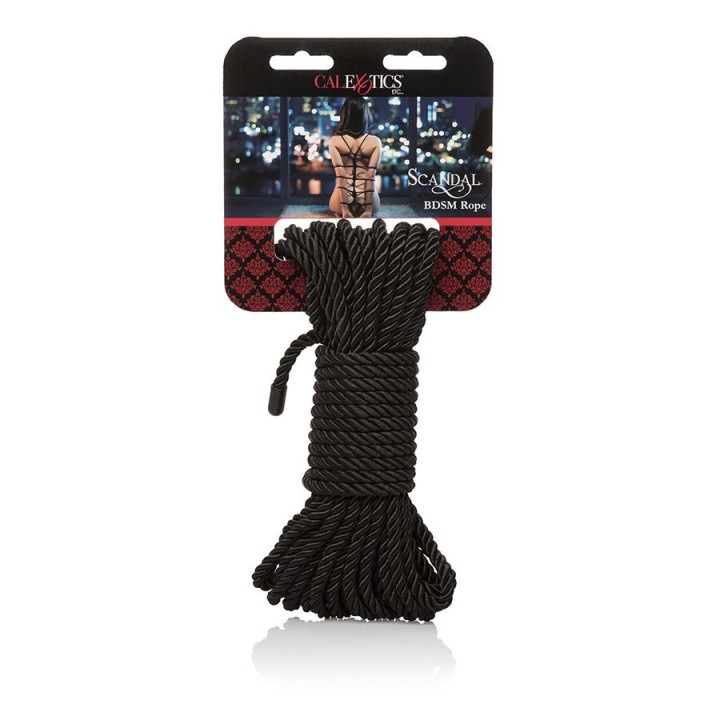 Scandal Schwarzes Bdsm-Seil 10 M von Calexotics | Fesselliebe.de