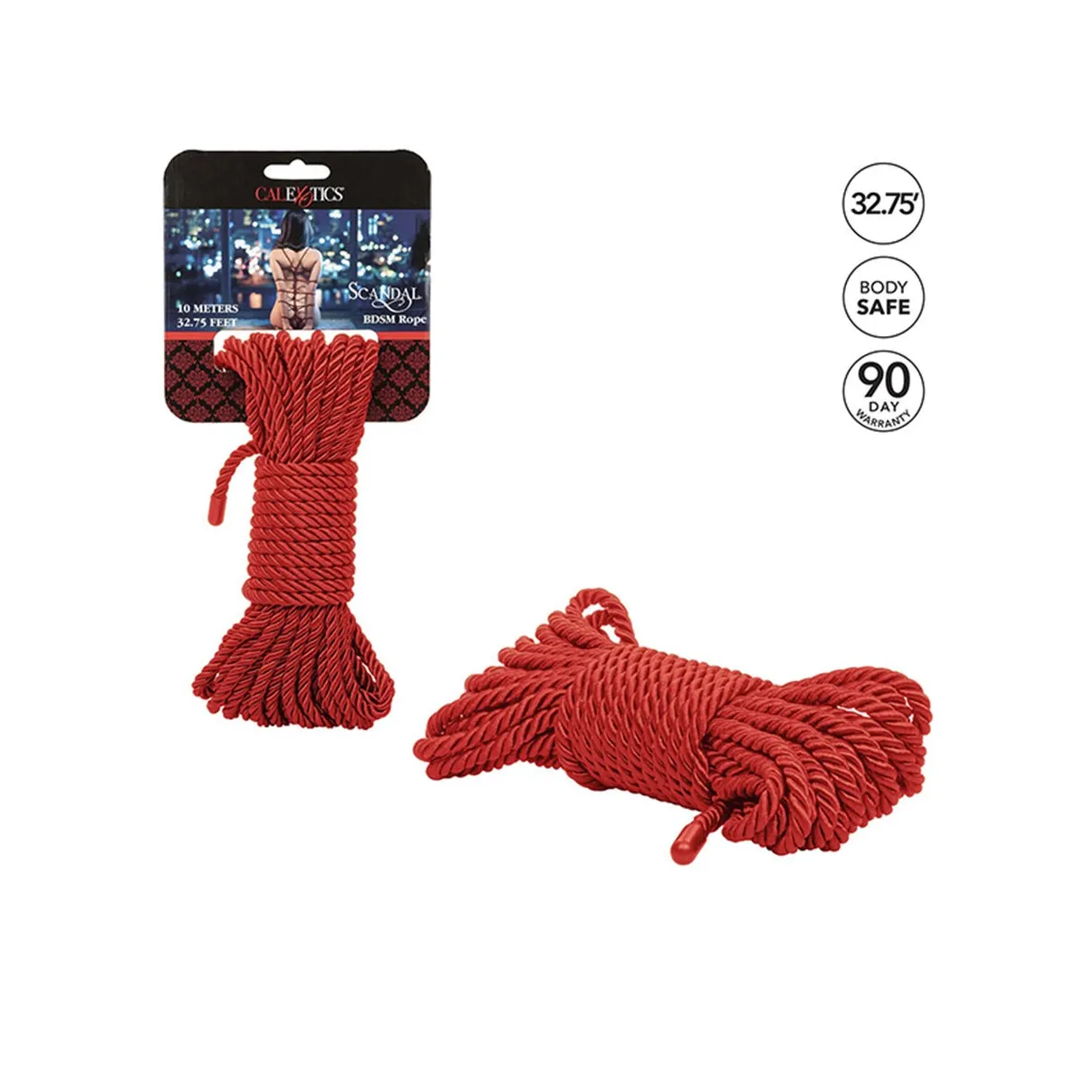 Scandal Red Bdsm-Seil 10 M von Calexotics | Fesselliebe.de