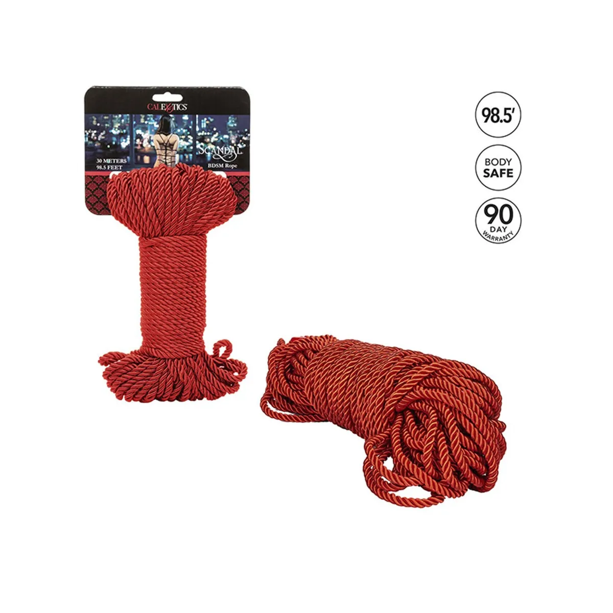 Scandal Red Bdsm-Seil 30 M von Calexotics | Fesselliebe.de