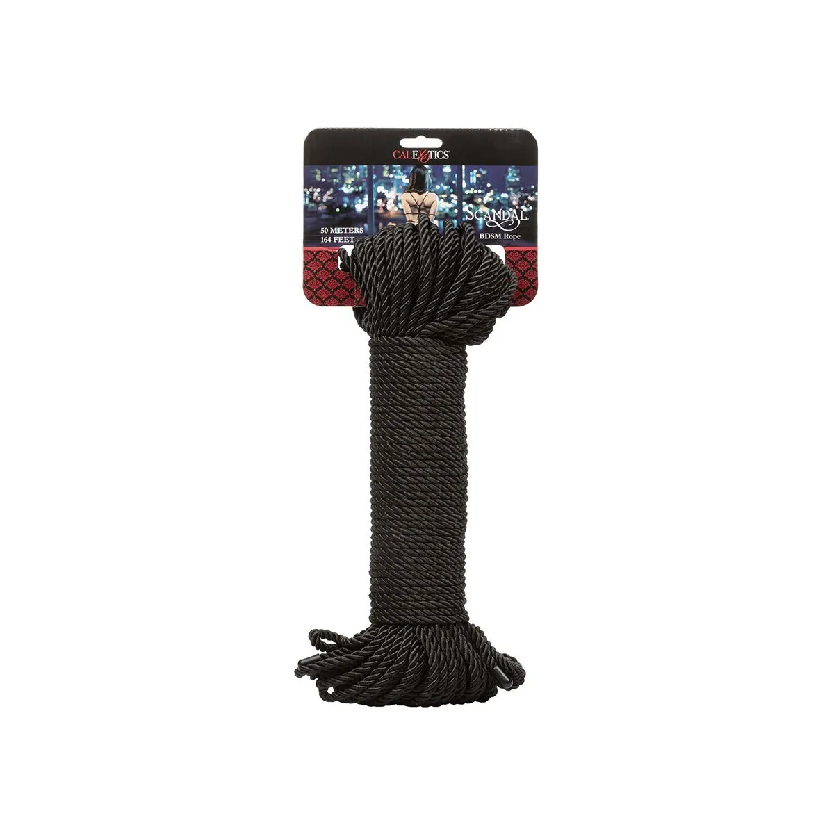 Scandal Schwarzes Bdsm-Seil 50 M von Calexotics | Fesselliebe.de