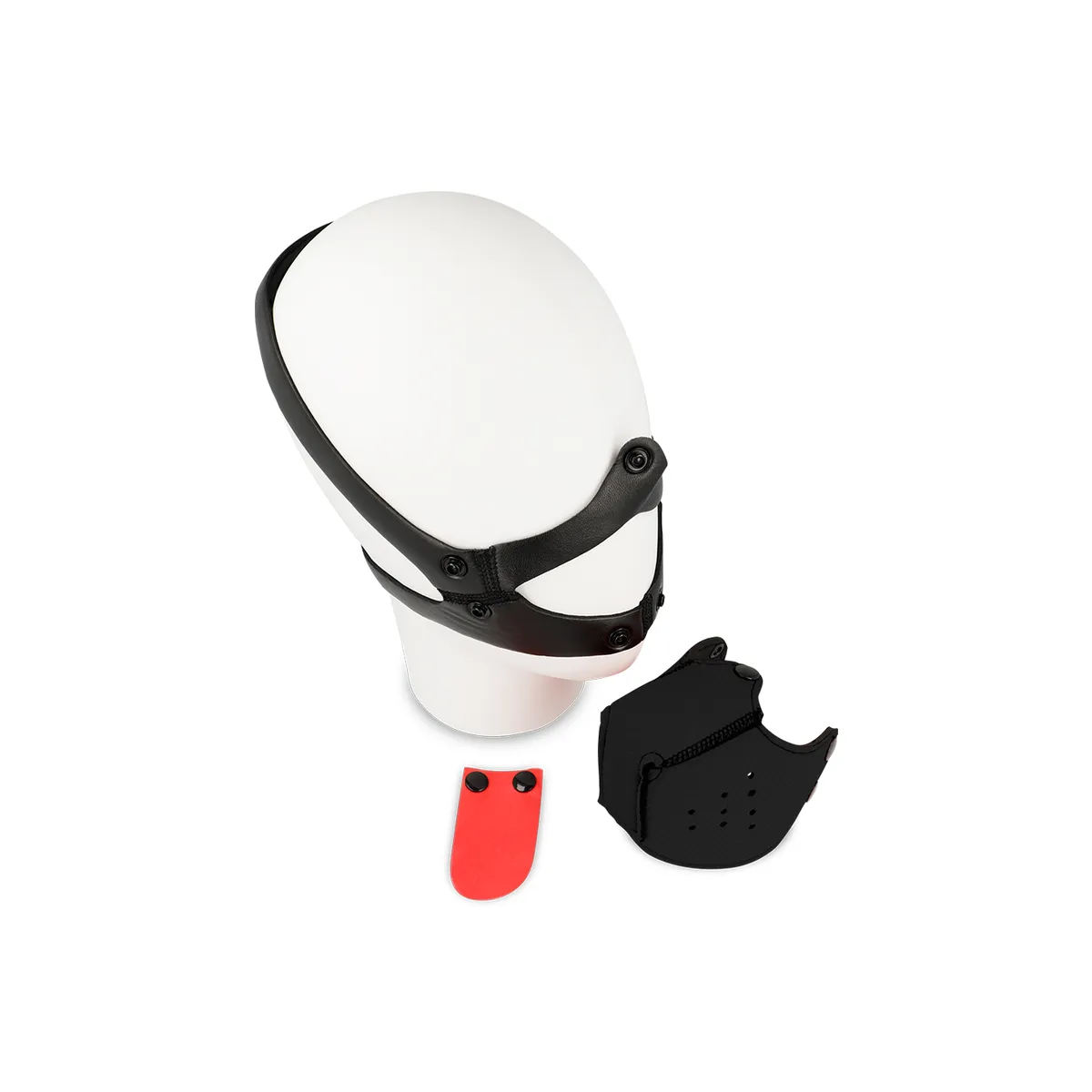 Hunde Maulkorb - Schwarz von Ohmama Fetish | Fesselliebe.de