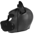 Neopren-Hundemaske mit Abnehmbarer Maule L von Darkness Bondage