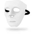 Masken, Weisse Maske, eine Grösse von Ohmama Masks