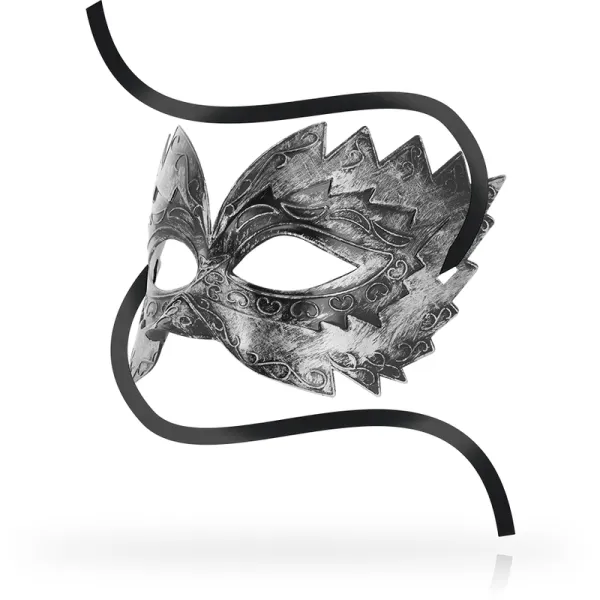 Antizaz-Masken Venezianischer Stil Silber von Ohmama Masks | Fesselliebe.de