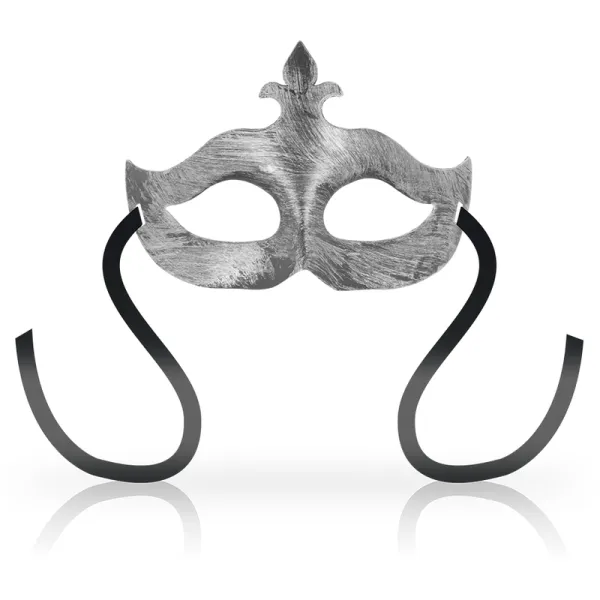 Masken Flower De Lis Silber Maske von Ohmama Masks | Fesselliebe.de