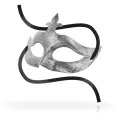 Masken Flower De Lis Silber Maske von Ohmama Masks