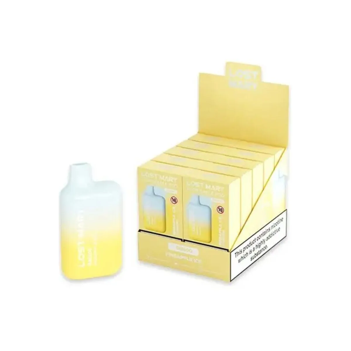 Bm600 Nicotine Vaper 2% Einweg ananas Eis von Lost Mary | Fesselliebe.de